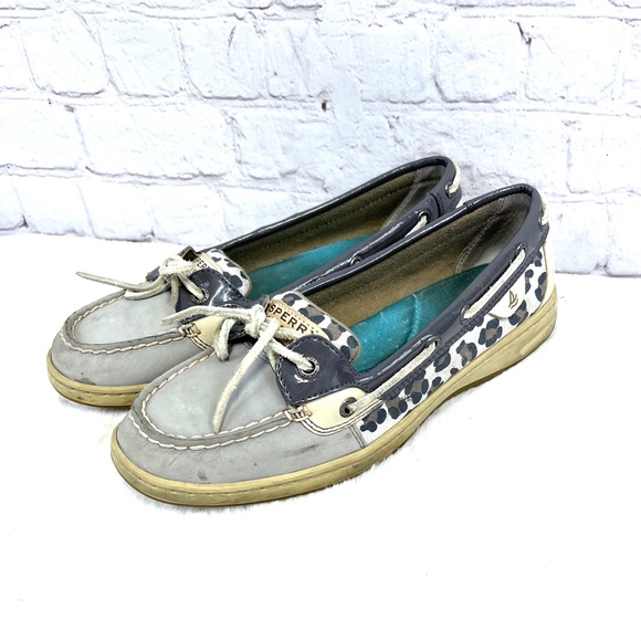 Sperry Shoes - 🚫SOLD! |•SPERRY•| Leather Top-Siders Animal Print